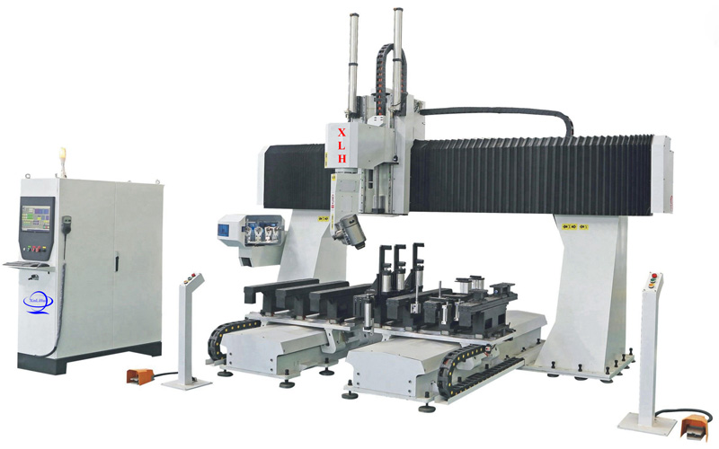 Five Axis Working Center XLH-WZ2-2T-8D