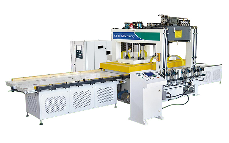 HF(RF) WOODEN BOARD JOINING MACHINE WITH DOUBLE WORKBENCH (LEFT-RIGHT RECIPROCATING TYPE)