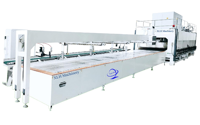 AUTOMATIC WOOD BEAM SPLICING MACHINE