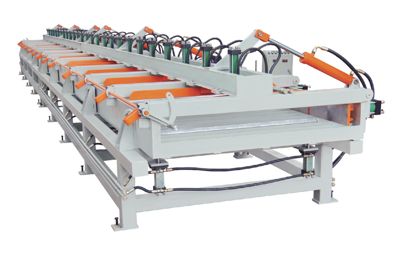 Horizontal hydraulic press