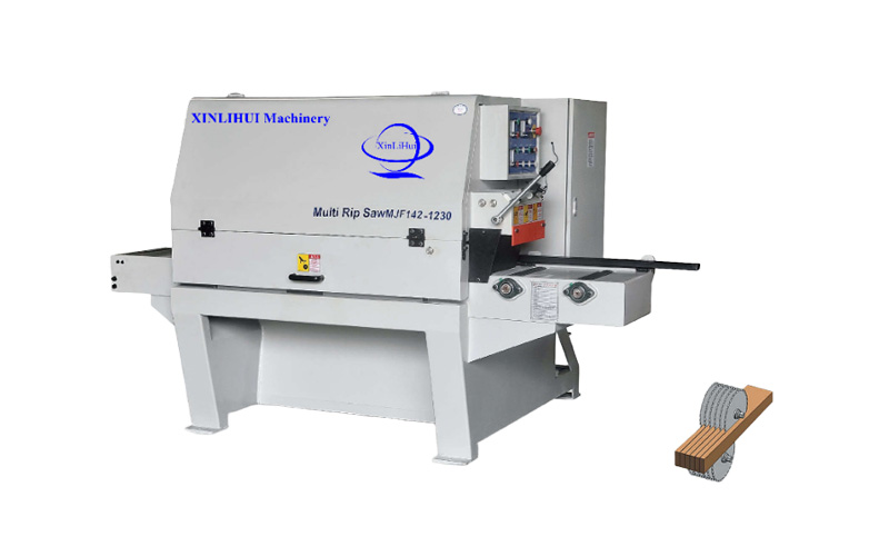 Multi Rip Saw For Square Log