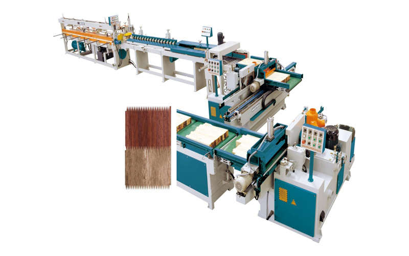 XLH-590A Full-Auto Production Line (Tenon shaper /gluing / tenon jointer)