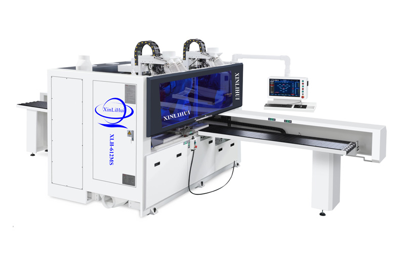 Double drilling heads automatic six sides CNC drilling machine (Rack and pinion drive machine)