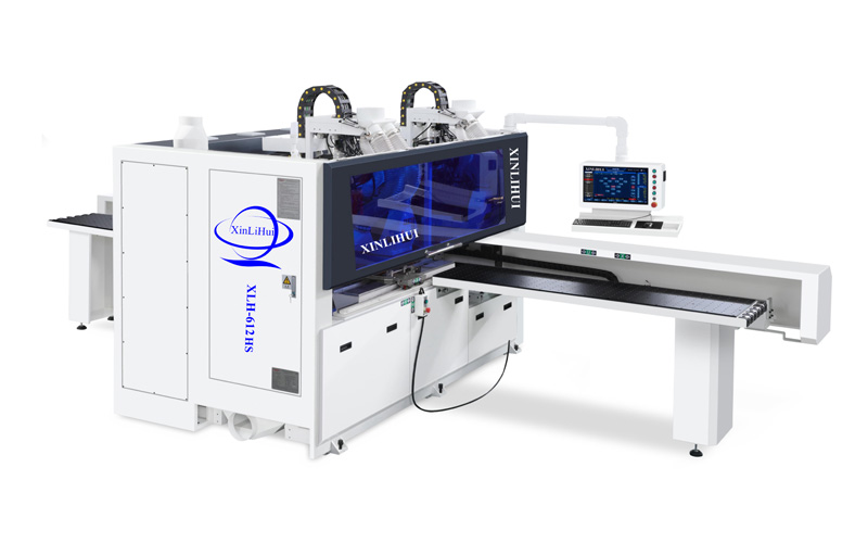 Double drilling heads automatic six sidesCNC drilling machine