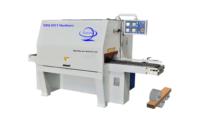 Multi Rip Saw For Square Log
