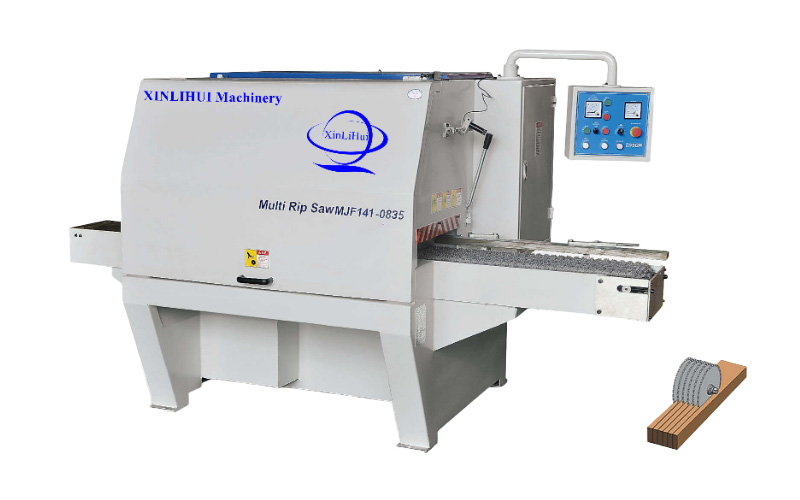 Single Spindle Multi Rip Saw For Square Log