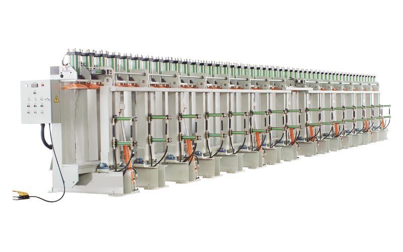 Glulam press