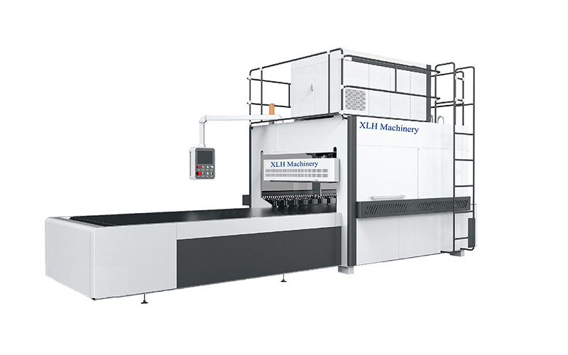 HF(RF) VERTICALLY LIFTING JOINING MACHINE FOR WOODEN BOARD (CRAWLER TYPE)