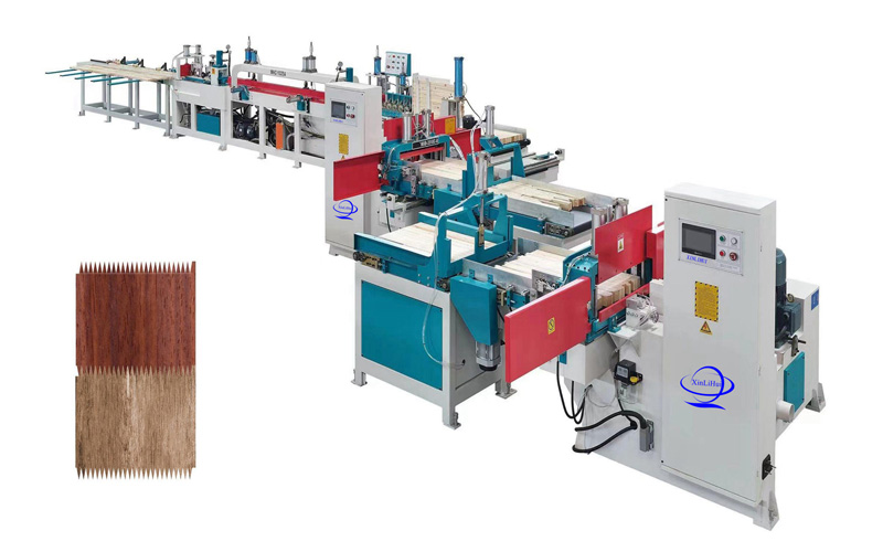 XLH-590C-W Longitudinal Semi-auto finger joint line