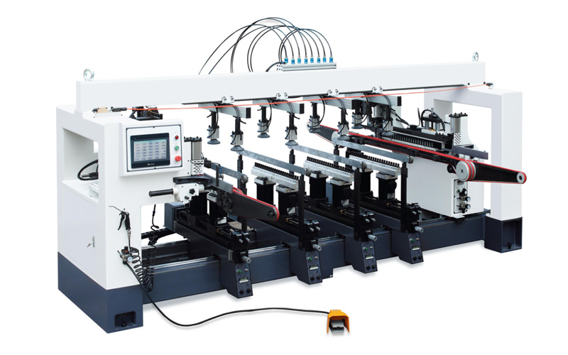 Six rows multi drilling machine