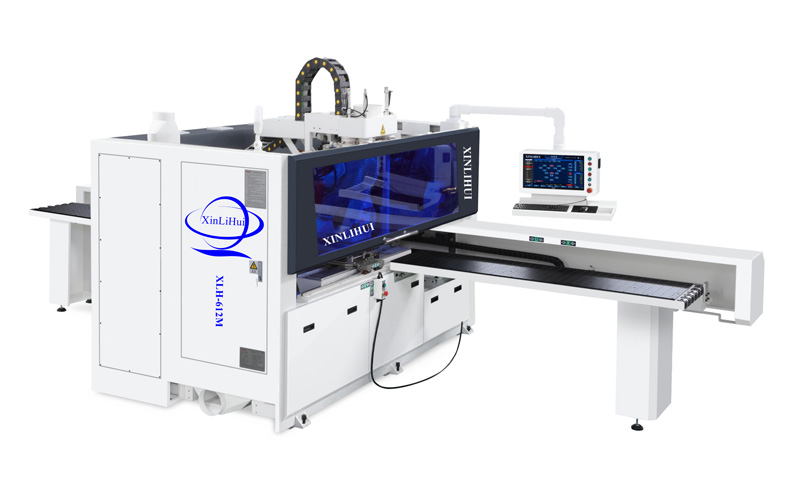 Automatic six sides CNC drilling machine(Rack and pinion drive machine )