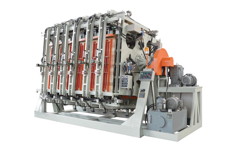 Hydraulic press with multi work groups